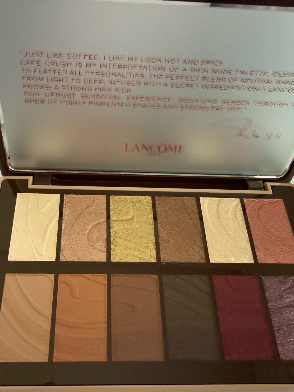 Lancôme Idôle Café Crush Eye Palette - Beige and Black - Picture 3 of 5